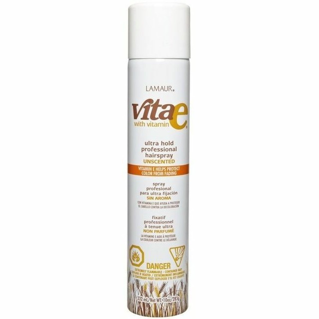 Zotos VITA E Hair Spray Supernatural Hold Unscented 10 OZ Vitamin E