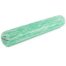 OPTP PRO-ROLLER Green Marble – Standard Density Round Foam Roller 36 in x 6 in