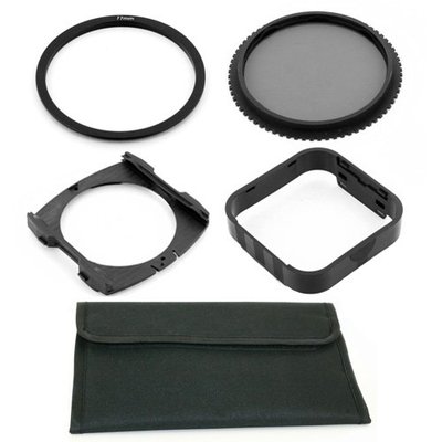 77mm Adapter Ring,CPL Filter,Wide Holder,Hood,Pouch fo Cokin P Series System,USA