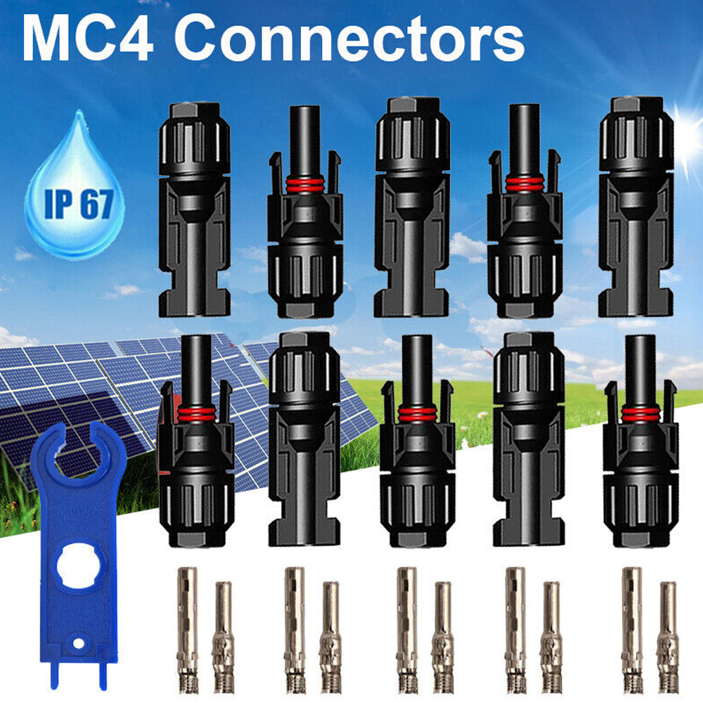 2,5-6mm² Solarstecker Crimpzange Stecker Buchse Kupplung