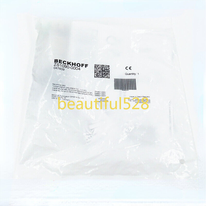 Ｍo 1pcs BECKHOFF ZS1090-0004 | eBay