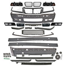 Bodykit Stoßstangen Schweller Grill Sport Optik für BMW 3er E36 96-99 