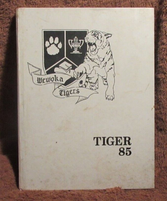 1985 Wewoka High School Yearbook Wewoka Oklahoma The Tiger eBay