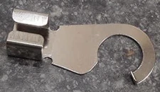 Clip, For Comm Cable Chrome, Type MK-634 AIC 5895-00-684-8047 Gentex - New