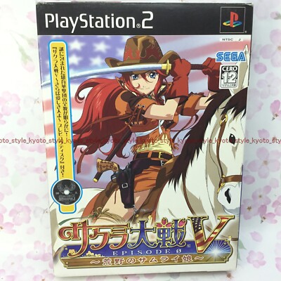 USED PS2 PlayStation 2 Sakura Taisen V Episode0 Samurai Girl of
