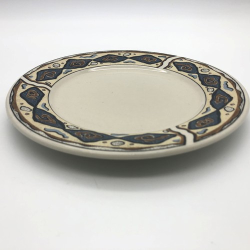 Sakura Canyon Salad Plate Brown Blue Southwest Design Majesticware - Picture 2 of 3