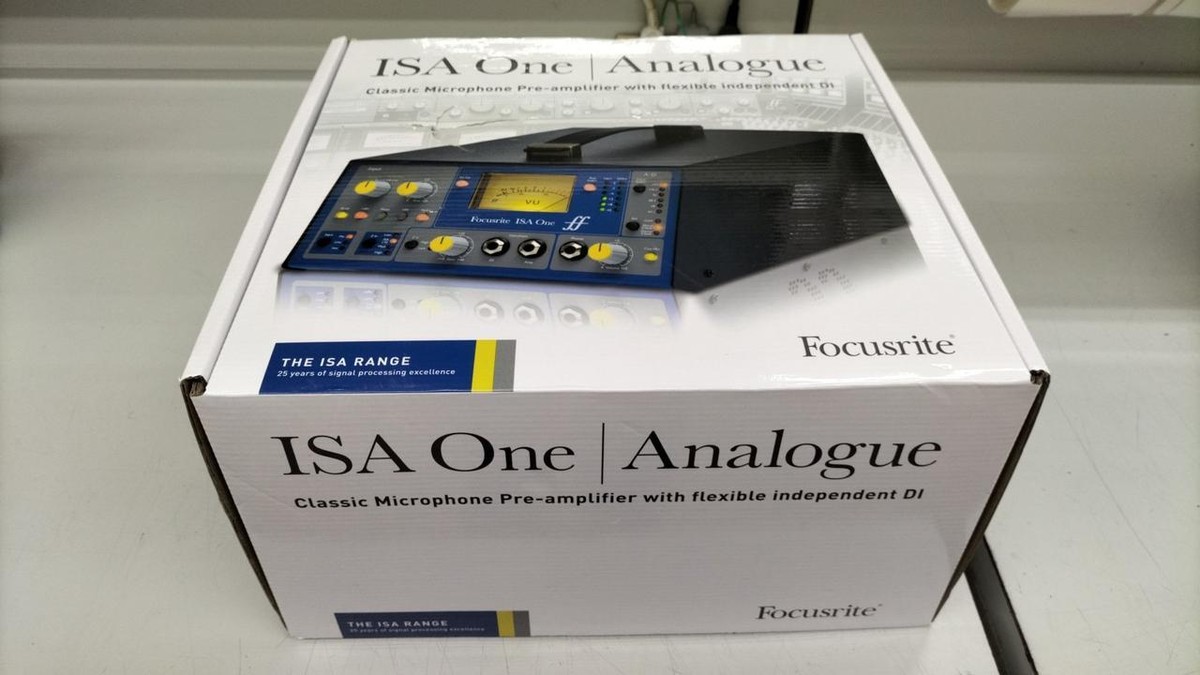 ISA FOCUSRITE ISA One Analogue マイクプリアンプ One Desktop 