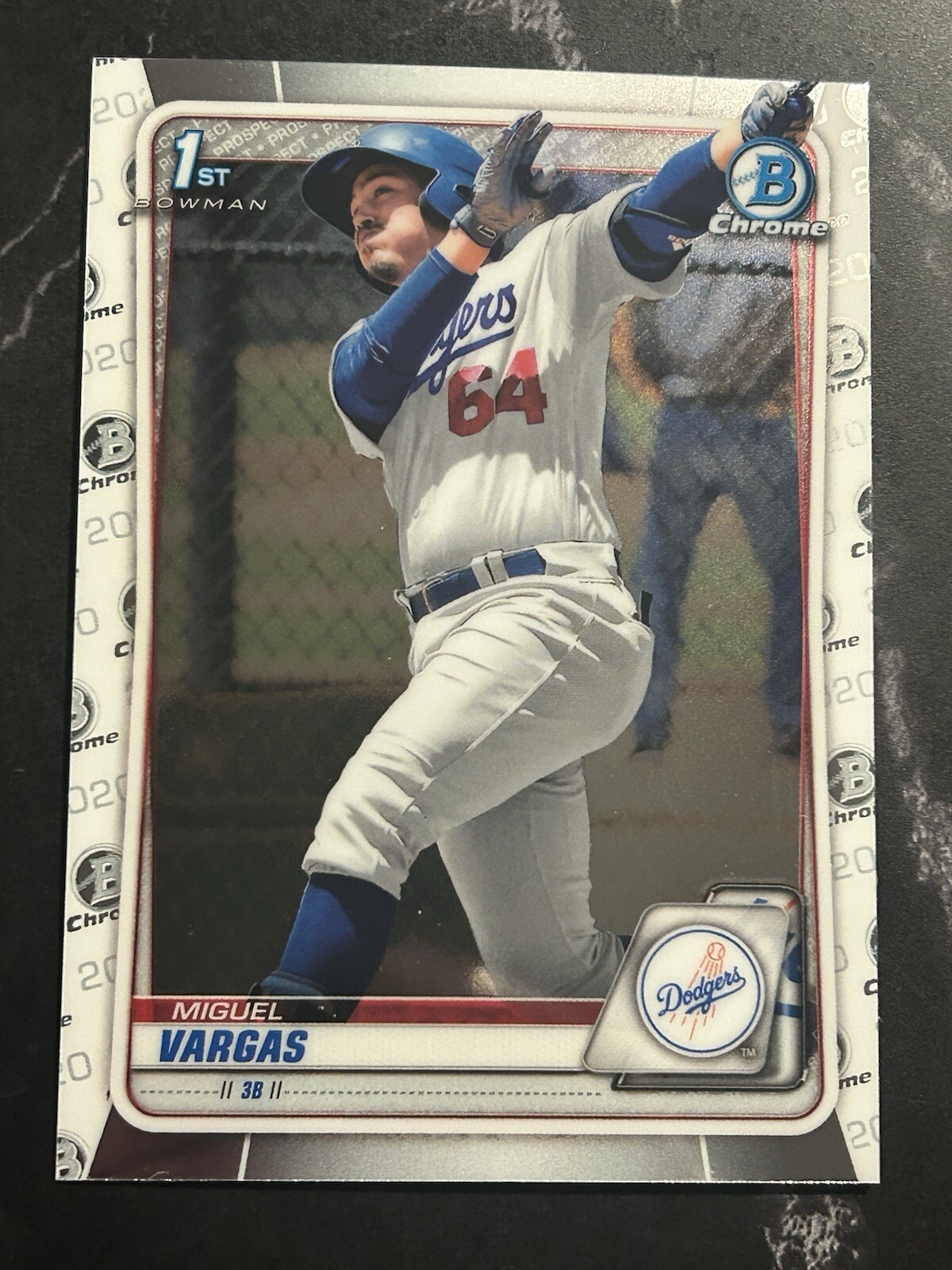 2020 Bowman Chrome Miguel Vargas 1st Bowman #BCP-131 Dodgers