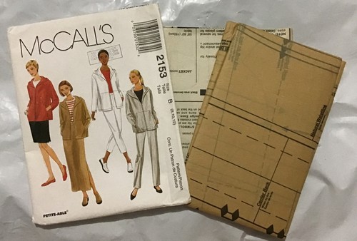 McCall’s 2153 Sewing Pattern, Size 8/10/12. Unused And Uncut. - Picture 3 of 3