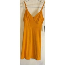 Women's Flip Flop Dress - Wild Fable Mango Orange Small Beachy
