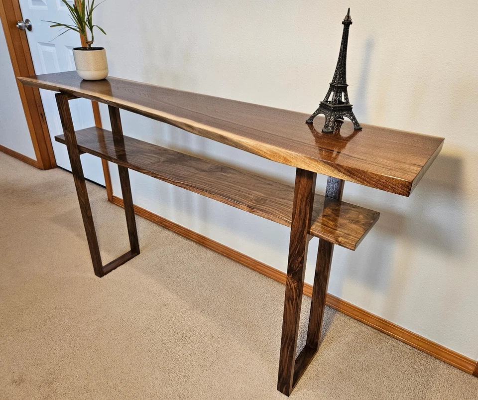  Solid Wood Console & Entryway Table # 3 - Image 4 of 4