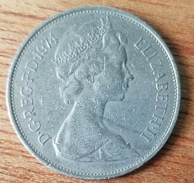 United Kingdom 10 New Pence 1974 VF | eBay