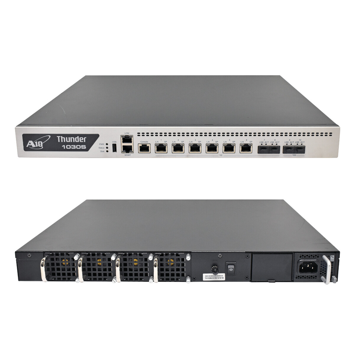 A10 Networks Thunder 1030S Web & DNS Firewall Xeon Quad Core