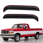 In-Channel Window Visor Rain Guard for 80-96 Ford F-150/F-250/F-350/Ford Bronco