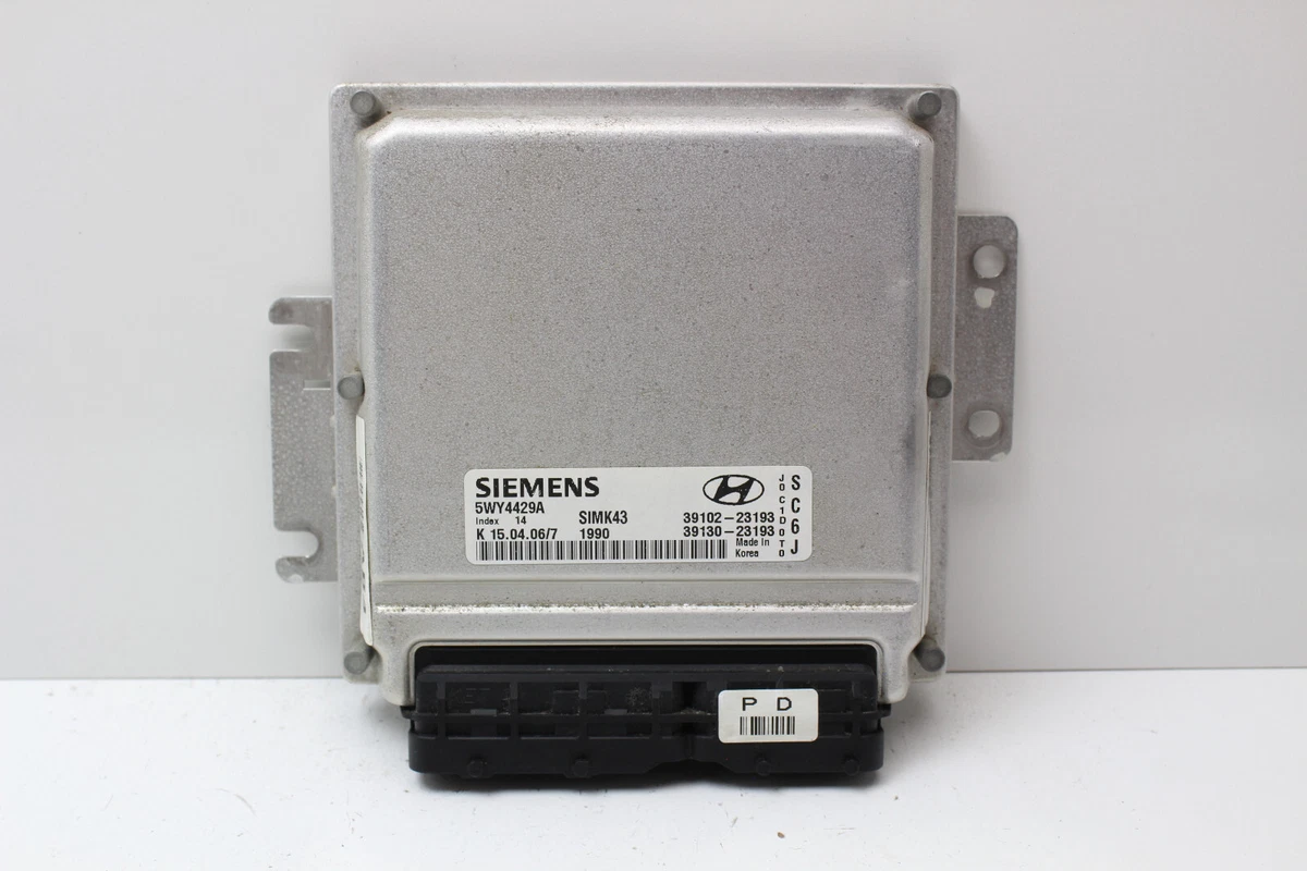 04-06 Hyundai Elantra 39130-23193 Computer Brain Engine Control 