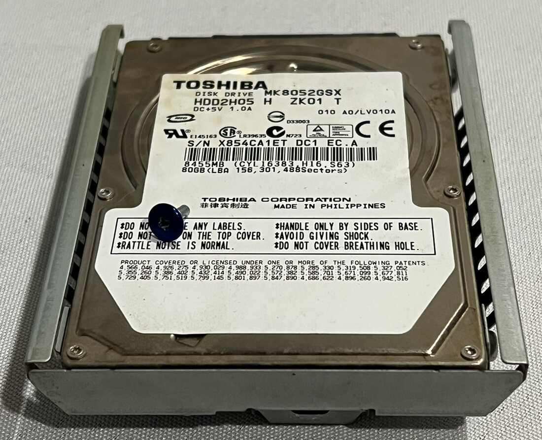 Toshiba 2.5