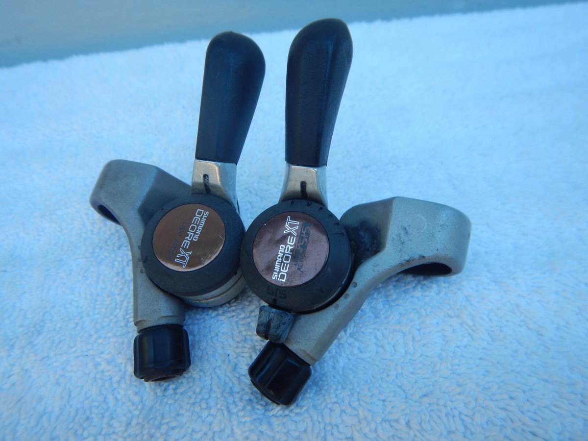 シマノ　レバー　BL-M730 SL-M730 deore XT サムシフター Shimano Deore XT Mountain Bike Flat Bar Shifters SL-M730