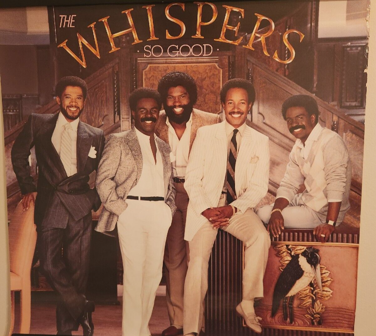 The Whispers Poster Vintage 1984 24x24 Fair Condition!! | eBay