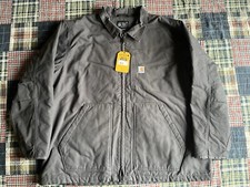 New w Tags Carhartt Loose Fit Sherpa Lined Jacket Coat Mens Sz 3XL OC4293-M