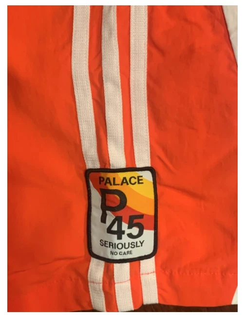 Palace Adidas Sunpal Shorts Orange Sz Small