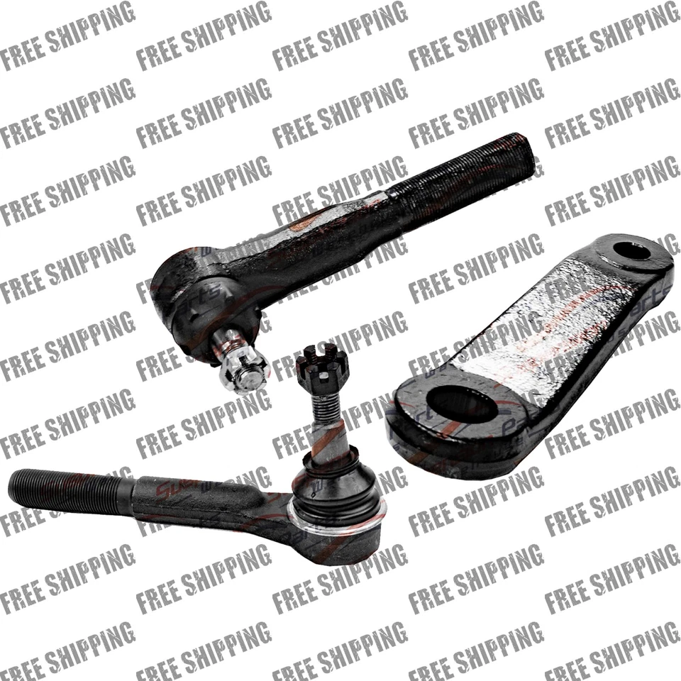 Kit de direção extremidade da haste de amarração + manga de ajuste para RWD Ford F-250/F-350 Super Duty - Imagem 4 de 4