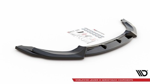 Frontlippe für BMW M4 F82 Hochglanz schwarz Maxton Design mit ABE - Afbeelding 3 van 4