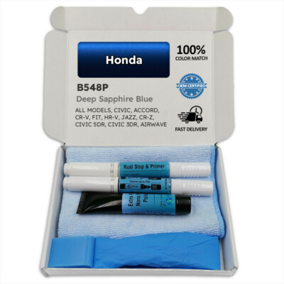 Lackstift für Honda Blau DEEP SAPPHIRE BLUE B548P CIVIC ACCORD CR V FIT HR JAZZ