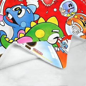 Vintage Style Bubble Bobble Nintendo NES Box Ultra-Soft Micro Fleece Blanket