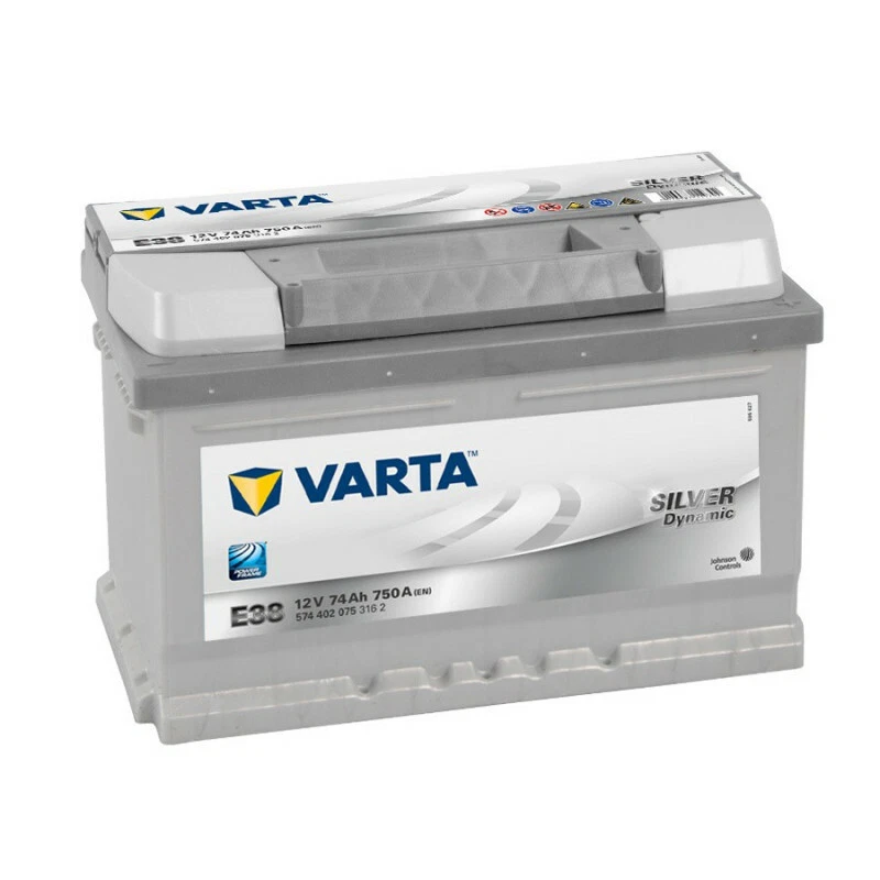 Batterie Varta Silver Dynamic E38 12v 74ah 750A 574 402 075 - Photo 1/1