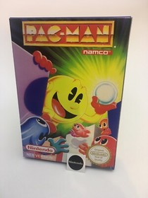 Nintendo NES PAC-MAN PACMAN replacement game box, insert and security seal