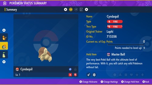 Choose Any Starter In Pokemon Scarlet Violet 6IV All Generation GEN Starters SV - Picture 5 of 37