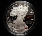 2018-W Proof Silver American Eagle 1 oz coin w/box & COA - 1 OUNCE