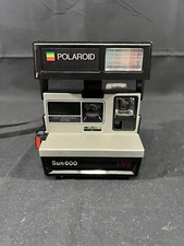 Polaroid Sun 600 LMS Instant FIlm Camera Light Management System Vintage