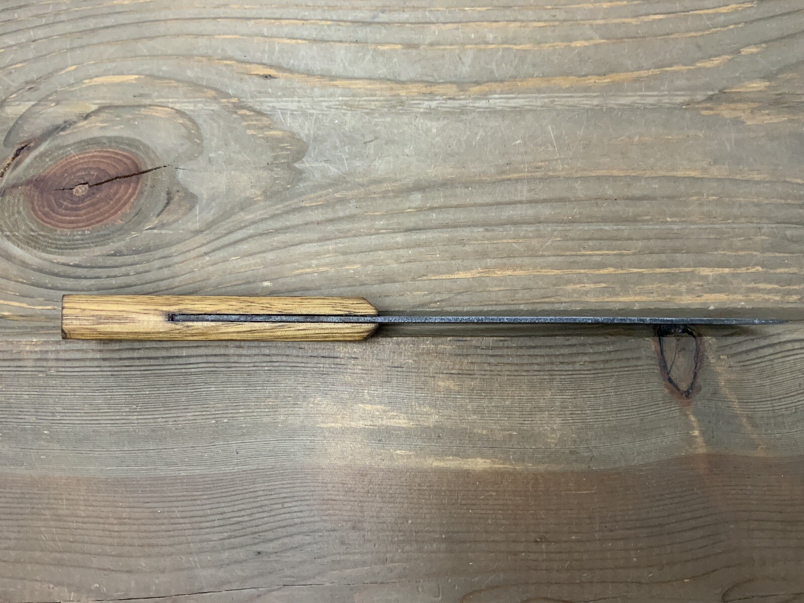 Carbon Steel Knife Sir Lawrence Vintage 6” Blade Utility Wood Handle