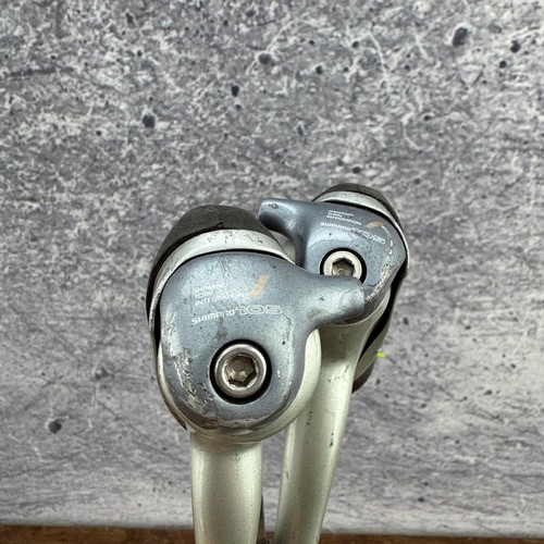 Vintage Shimano 105 ST-1055 Shifter Set Brake 8s Shift Lever STI 8 Speed A5 - Picture 4 of 13
