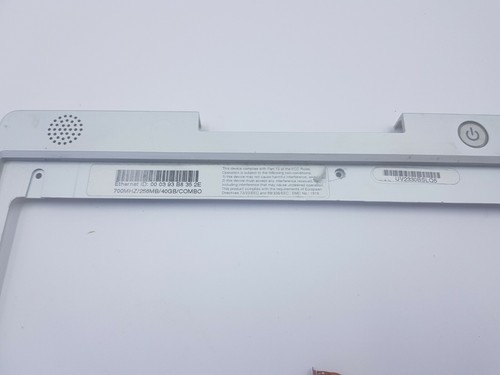 apple ibook g3 a1005 laptop touchpad palmrest topcase original keyboard - Photo 2/8