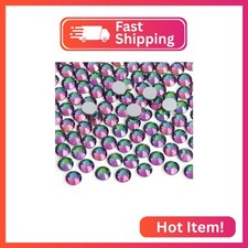 Jollin Glue Fix Crystal Flatback Rhinestones Glass Diamantes Gems for Crafting N