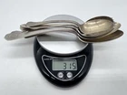 Sterling Silver 925 Scrap Lot Wallace Silverware 315g Spoon Fork Monogram D