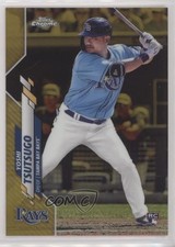 2020 Topps Chrome Update Target Gold Refractor 48/50 Yoshi Tsutsugo #U-26 0c6