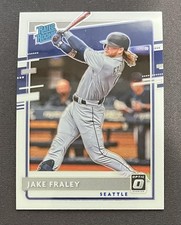 2020 Panini Donruss Optic #80 Jake Fraley Base Rated Rookie Seattle Mariners