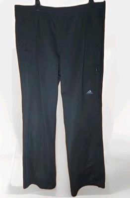 Authentic Adidas Brand Men's Black Red Track Pants Size XL Athletic Workout 