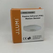 2-Pack J.LUMI YCA1050 Passive Infrared Motion Detector Sensor Lights 1000W