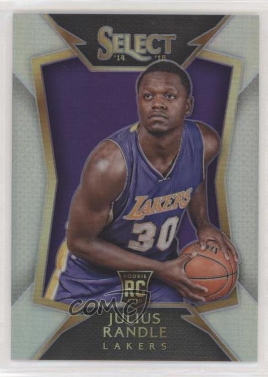 2014-15 Panini Select Concourse Silver Prizm Julius Randle #89 k5j
