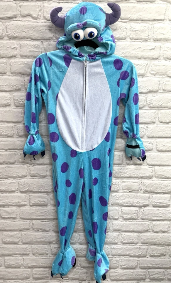 Kids монстров INC. Салли цельный костюм для Хэллоуина 4T-5T тела костюм быстрая доставка! - Изображение 2 из 4