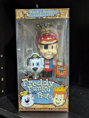 Funko Wacky Wobbler - Pirate Freddy Funko with Proto Limited Online Edition