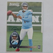 Cam Ward 2025 Panini Donruss Rookie Retro 1995 #36 Tennessee Titans NFL Football
