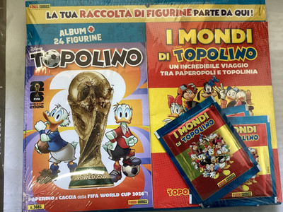 Topolino No. 3681 With Figurines I MONDI DI TOPOLINO Panini