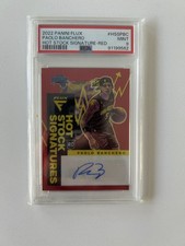2022-23 Panini Flux Paolo Banchero Hot Stock Signature-Red /49 PSA 9🔥🔥🔥POP 2