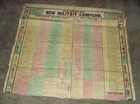 RARE ORIGINAL H.H, LLOYD & CO'S BROADSIDE NEW MILITARY COLORED COMPENDIUM READ!!