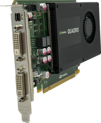 Nvidia PNY Quadro K2000D | 2GB GDDR5 Grafikkarte | 2x DVI 1x Mini DisplayPort